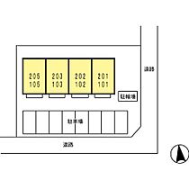 ルヴニール 105 ｜ 福岡県久留米市大善寺南1丁目18-3（賃貸アパート1LDK・1階・29.44㎡） その3