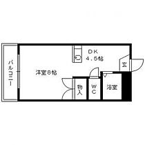 エスパシオ江頭II 101 ｜ 福岡県久留米市東合川2丁目10-10（賃貸アパート1DK・1階・27.00㎡） その2