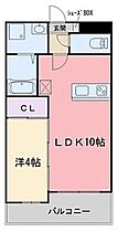 エレガンス泉I 202 ｜ 福岡県福岡市西区泉2丁目6-33（賃貸アパート1LDK・2階・34.65㎡） その2