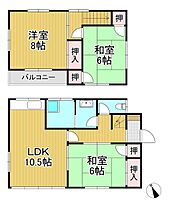 国分町（1399番）戸建 ＊＊＊ ｜ 福岡県久留米市国分町1399（賃貸一戸建3LDK・--・72.87㎡） その2