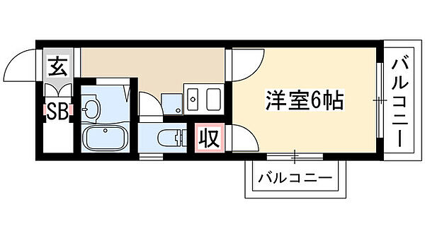 アンシャンテ川原 502｜愛知県名古屋市昭和区川原通７丁目(賃貸マンション1K・5階・22.07㎡)の写真 その2