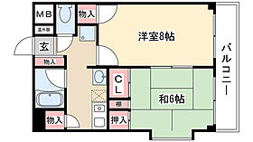 ドーミーいりなかアネックス 209 ｜ 愛知県名古屋市昭和区駒方町５丁目（賃貸マンション2K・2階・38.01㎡） その2