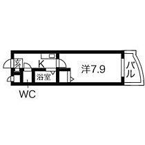 パックス荒畑 3-E ｜ 愛知県名古屋市昭和区御器所３丁目（賃貸マンション1K・3階・24.00㎡） その2