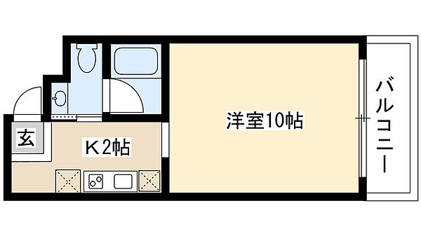 FULL HOUSE 402｜愛知県名古屋市昭和区台町２丁目(賃貸マンション1R・4階・28.02㎡)の写真 その2
