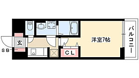 ジェルメ大喜新町II 202 ｜ 愛知県名古屋市瑞穂区大喜新町４丁目（賃貸アパート1K・2階・26.15㎡） その2