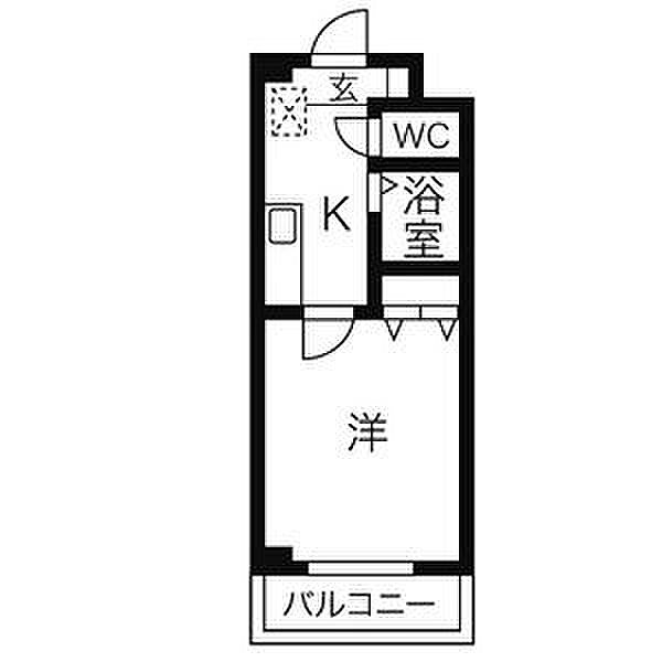 テラス金山 3D｜愛知県名古屋市熱田区波寄町(賃貸マンション1K・3階・24.96㎡)の写真 その2