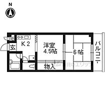 Ｍ’プラザ大住弐番館 307 ｜ 京都府京田辺市大住責谷（賃貸アパート2K・3階・30.66㎡） その2