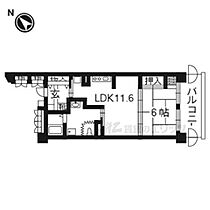 ジュネット京都　久我の杜 503 ｜ 京都府京都市伏見区久我東町（賃貸マンション1LDK・5階・45.00㎡） その2