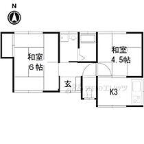 玉井（定）貸家  ｜ 京都府京都市伏見区向島立河原町（賃貸一戸建2K・2階・33.95㎡） その2