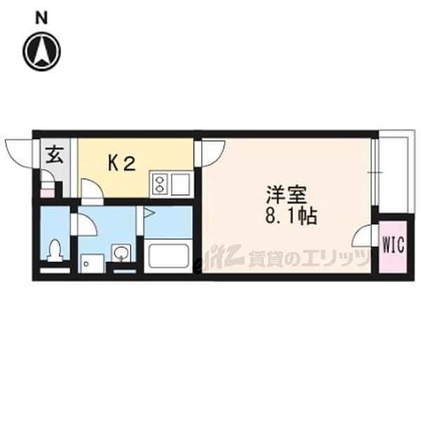 京都府宇治市大久保町南ノ口(賃貸アパート1K・1階・26.09㎡)の写真 その2