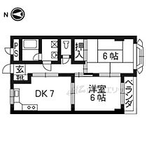 京都府長岡京市井ノ内南内畑（賃貸マンション2LDK・2階・43.33㎡） その2