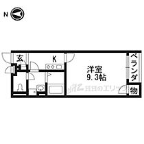 レオネクストカンフォーラ 206 ｜ 京都府宇治市六地蔵徳永（賃貸アパート1K・2階・27.81㎡） その2