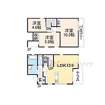 桃山最上町新築計画 S-C ｜ 京都府京都市伏見区桃山最上町（賃貸アパート3LDK・1階・80.84㎡） その1