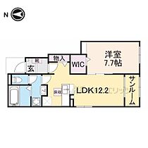 京都府城陽市市辺（賃貸アパート1LDK・1階・50.14㎡） その2