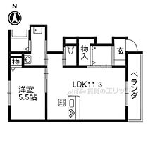 ｍａｉｓｏｎ　ｄｅ　ｍａｒｓ 101 ｜ 京都府城陽市奈島十六（賃貸アパート1LDK・1階・41.96㎡） その2