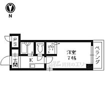 京都府京都市伏見区向島中島町（賃貸マンション1K・4階・22.68㎡） その2