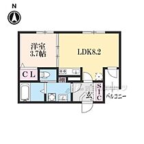 ALIVIO SAKURAGI 302 ｜ 京都府京都市伏見区石田桜木（賃貸アパート1LDK・3階・31.05㎡） その2