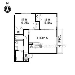 近鉄京都線 富野荘駅 徒歩3分