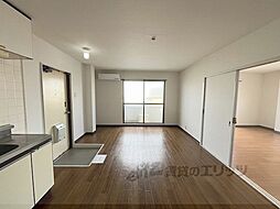 近鉄京都線 久津川駅 徒歩6分の賃貸マンション 3階2LDKのリビング/ダイニング