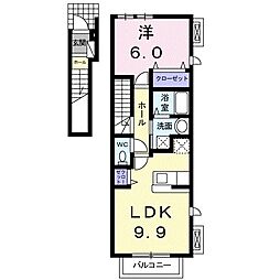 シャルマンA 2階
