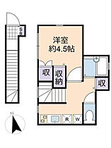 フラットワン品川 201 ｜ 東京都品川区西中延１丁目6-2（賃貸アパート1K・2階・23.24㎡） その2