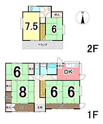 中古戸建 足利市利保町1丁目