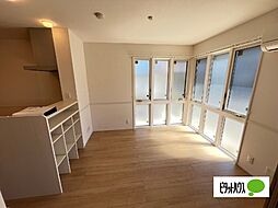 JR東海道・山陽本線 近江八幡駅 徒歩16分の賃貸アパート 1階1LDKのリビング/ダイニング