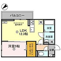 pace (パーチェ) 205 ｜ 滋賀県野洲市小篠原（賃貸アパート1LDK・2階・42.79㎡） その2