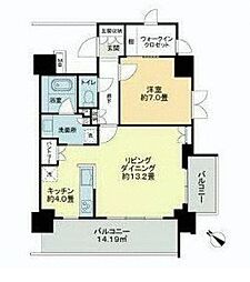 ゲートマークス長野 STATION EAST 1LDKの間取図画像