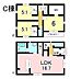 間取り：C棟　3LDK+S　土地面積144.42m2　建物面積88.44m2