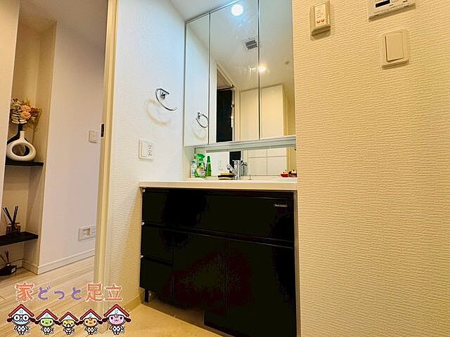 洗面 ミルーナヒルズエグラス梅島 3階/-