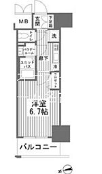 プレサンス千種アイル 1Kの間取図画像