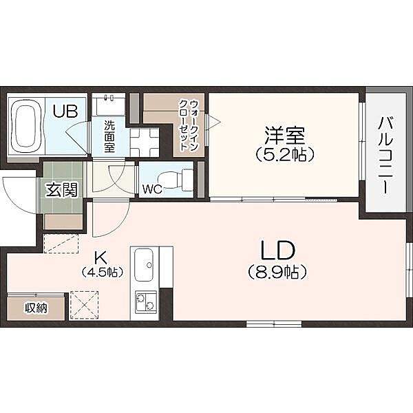 愛知県名古屋市中区新栄２丁目(賃貸マンション1LDK・5階・42.38㎡)の写真 その2