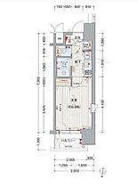 愛知県名古屋市中村区名駅３丁目（賃貸マンション1K・2階・21.17㎡） その2