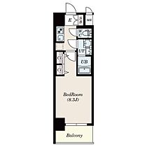 S-RESIDENCE名駅WEST  ｜ 愛知県名古屋市中村区亀島１丁目（賃貸マンション1K・7階・26.13㎡） その2