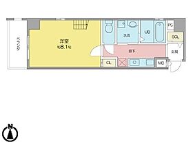 愛知県名古屋市中区新栄１丁目（賃貸マンション1K・5階・27.46㎡） その2