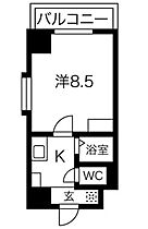 愛知県名古屋市中村区名駅５丁目（賃貸マンション1K・8階・24.85㎡） その2