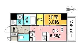 愛知県名古屋市中村区千原町（賃貸マンション1LDK・3階・28.12㎡） その2