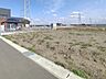 外観：建築条件なし売地