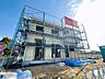 外観：1号棟　建築中