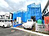 外観：全2棟　1号棟と2号棟　上棟しました