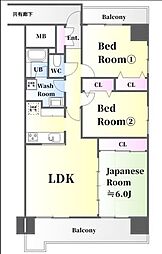 間取図画像 3LDK
