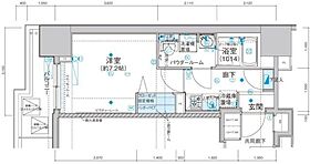 メインステージ住吉 802 ｜ 東京都江東区住吉２丁目（賃貸マンション1K・8階・24.74㎡） その2