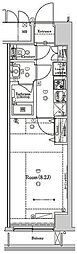 Raffistar錦糸町2 1Kの間取図画像