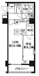 アルテシモソロ 1LDKの間取図画像