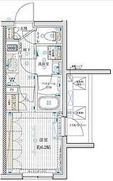 ブライズ笹塚 1Kの間取図画像