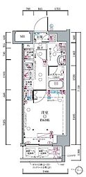 HY's新小岩 1Kの間取図画像