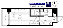 ステージグランデ上野 1Kの間取図画像
