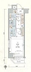LIVCITY両国四番館 1Kの間取図画像