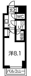 ベルグレードSKDUE 1Kの間取図画像